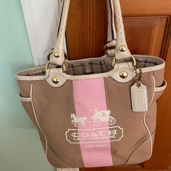 Coach Mid-Sized Casual Hand Bag - Picture 2 of 6